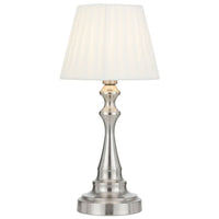 Loren Touch Lamp Nickel