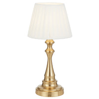 Loren Touch Lamp Antique Gold