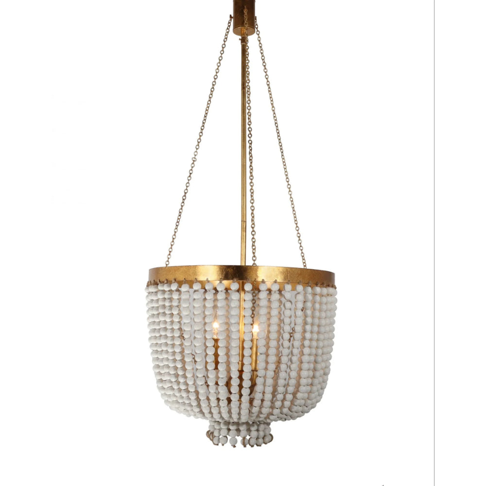 MADDISSON 3 Light Beaded Pendant Gold