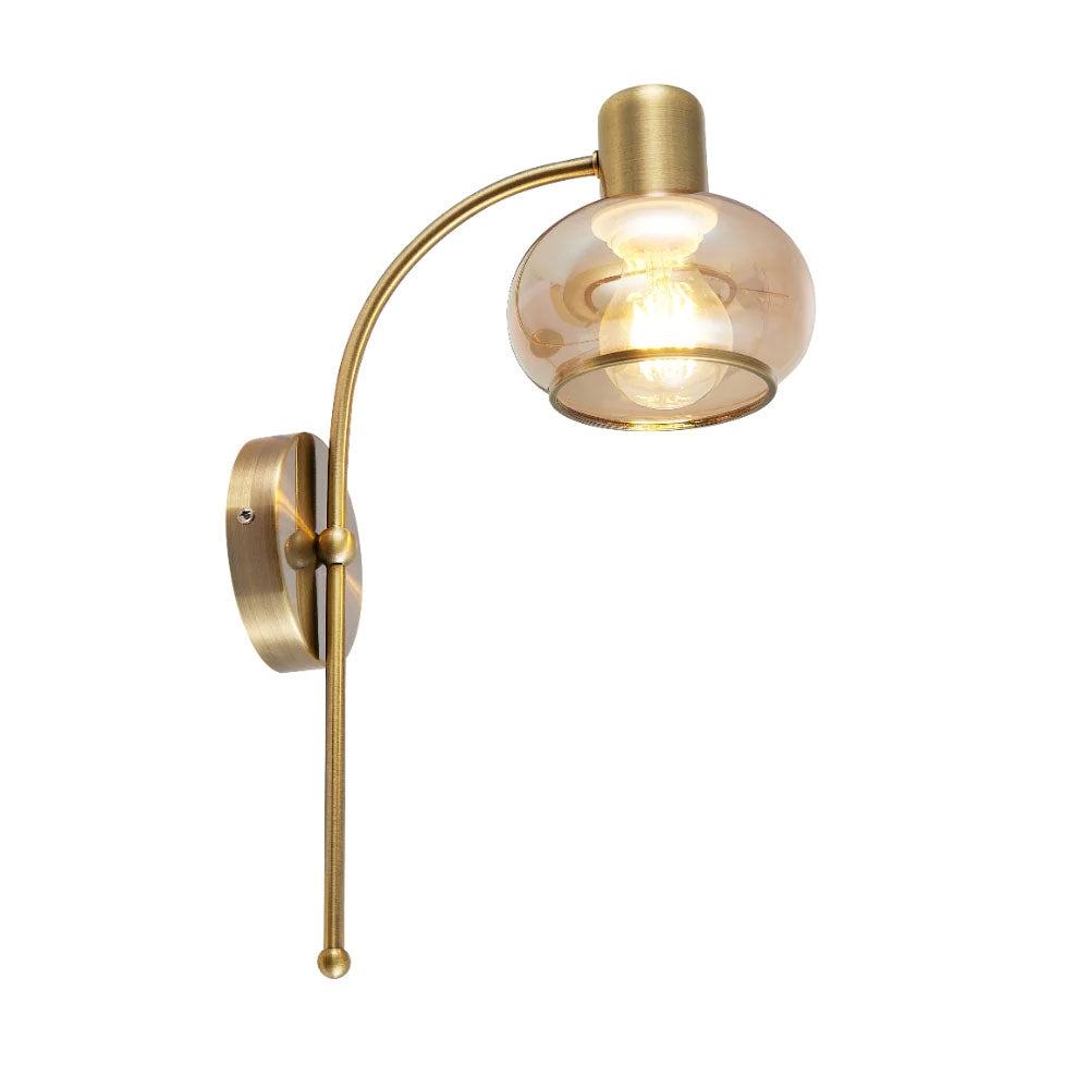 Marbell Wall Light Antique Brass