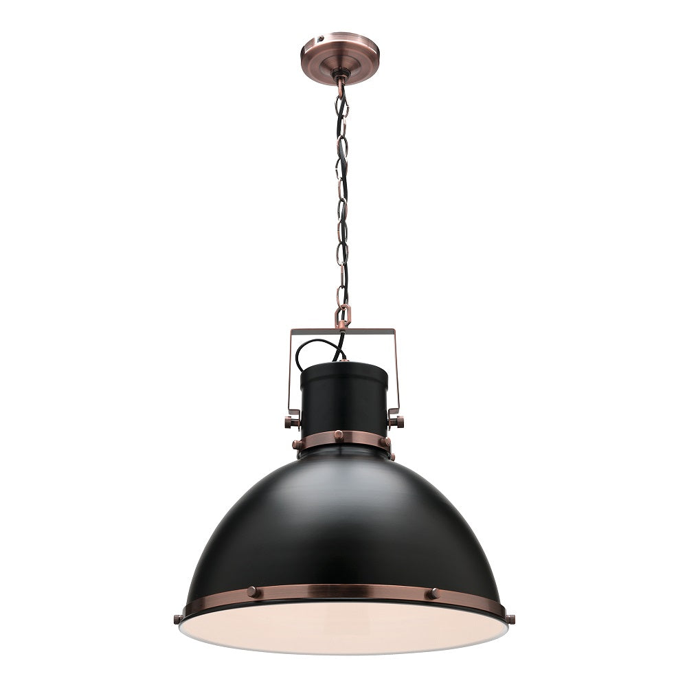 Tonic Pendant Large Antique Copper Black