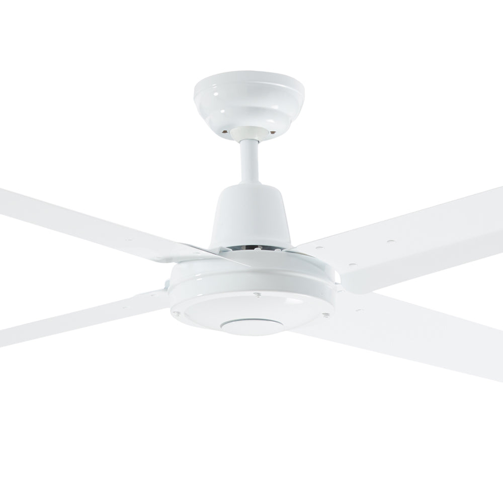 Precision 48" 4 Blade Ceiling Fan Only White