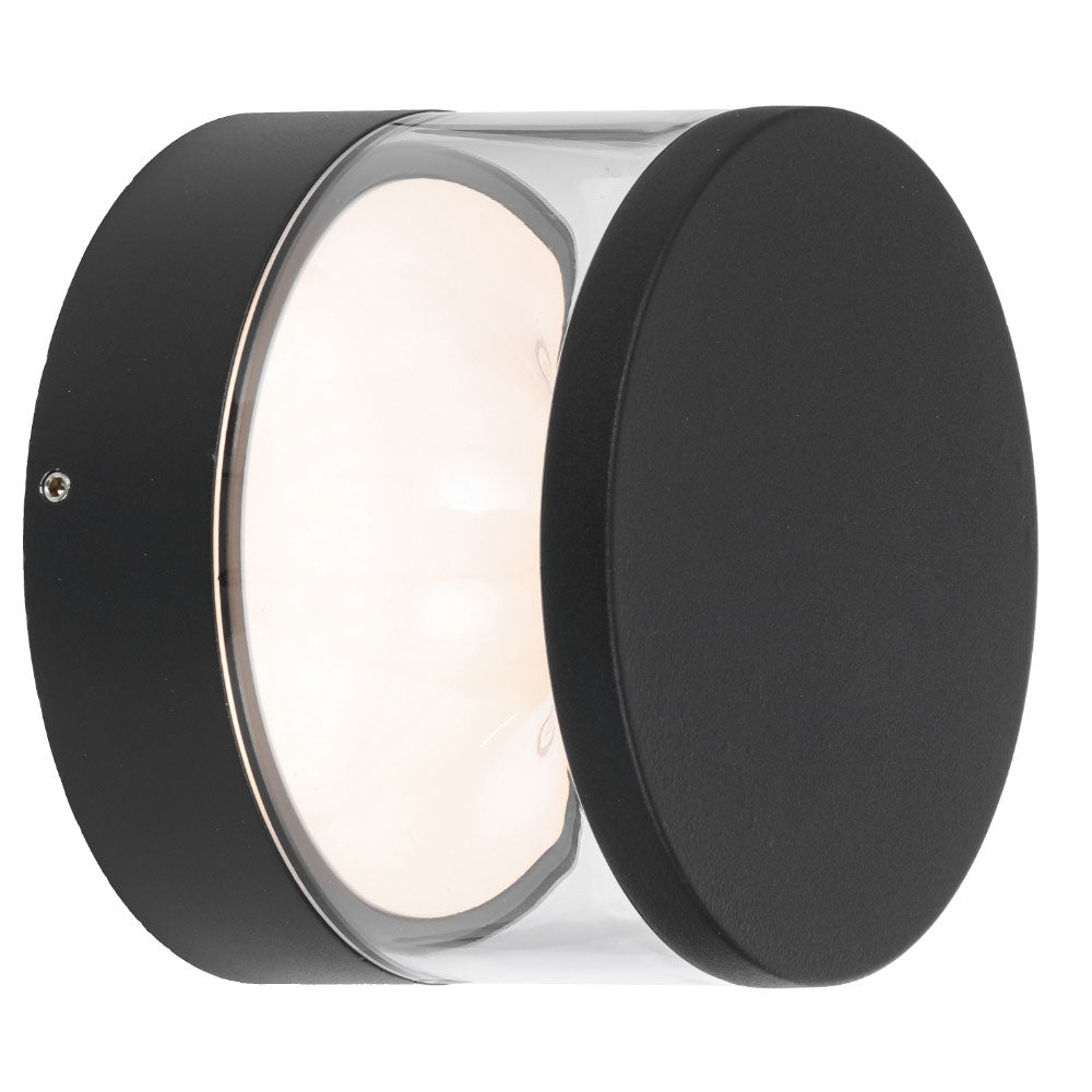 Noral LED Exterior Wall Light Black