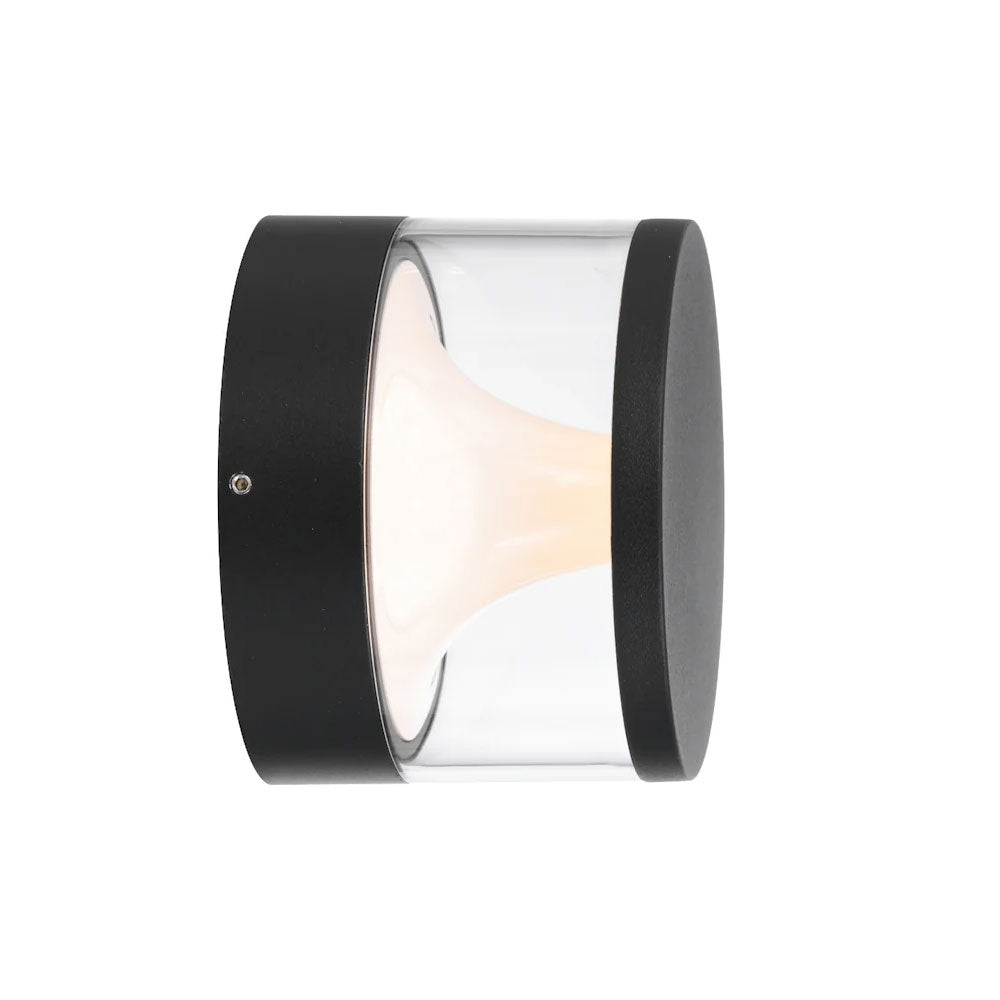 Noral LED Exterior Wall Light Black