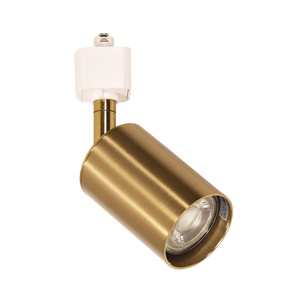 Bridge GU10 Adjustable Track Spotlight Brass