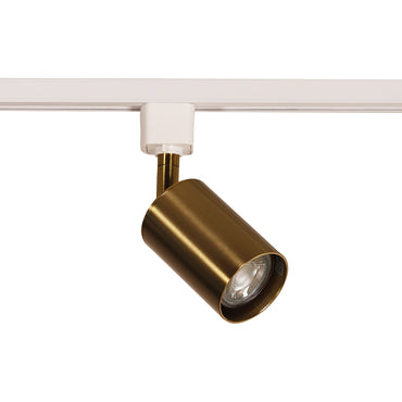 Bridge GU10 Adjustable Track Spotlight Brass