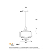 Clarise Pendant Light Clear
