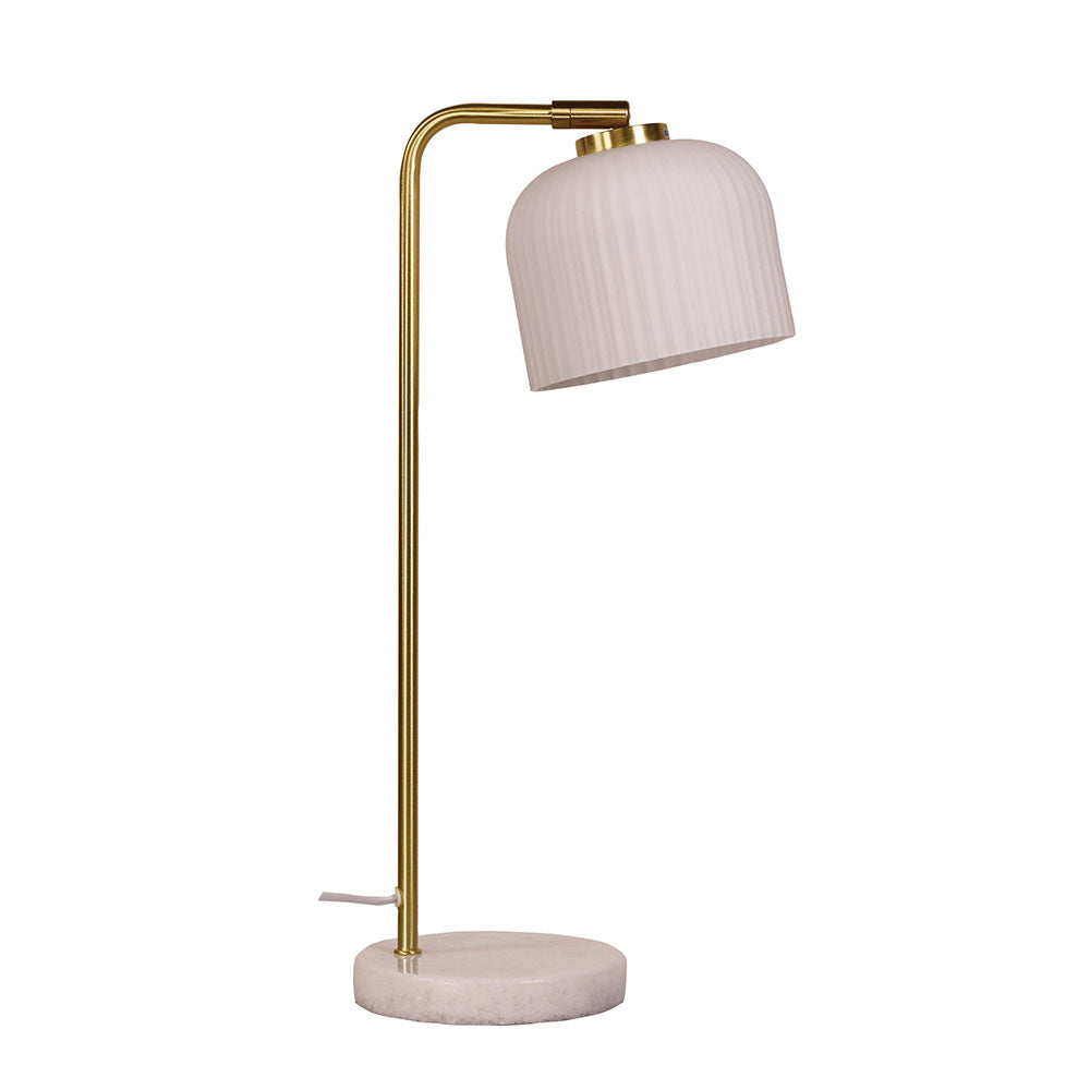 Charlotte Decorative Task Lamp Satin Brass