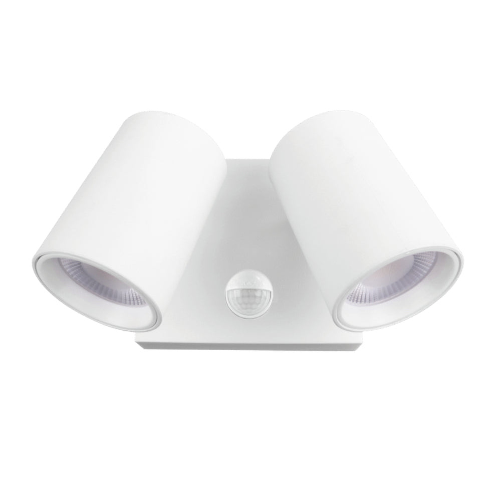 MAX Double Security Light with Sensor LED IP65 White