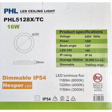 Hesper LED Ceiling Light 16W