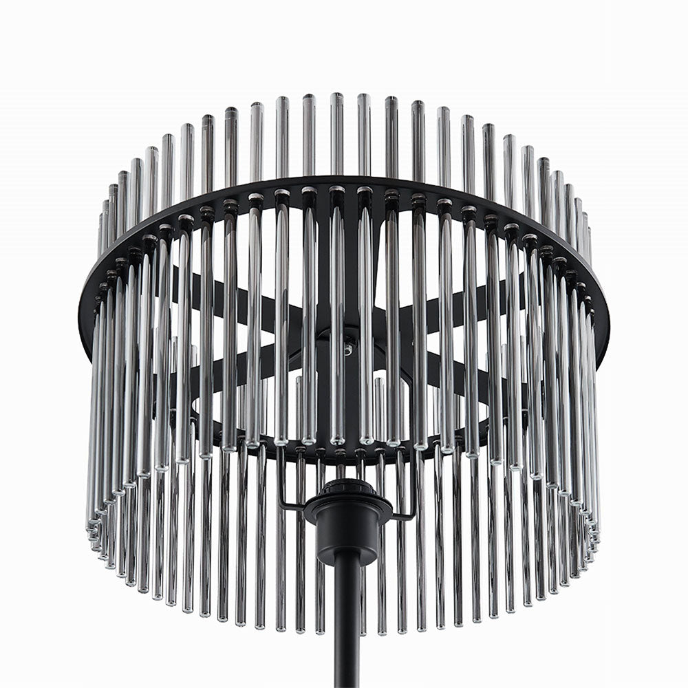 QUILO Floor Lamp Black Smoke