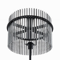 QUILO Floor Lamp Black Smoke