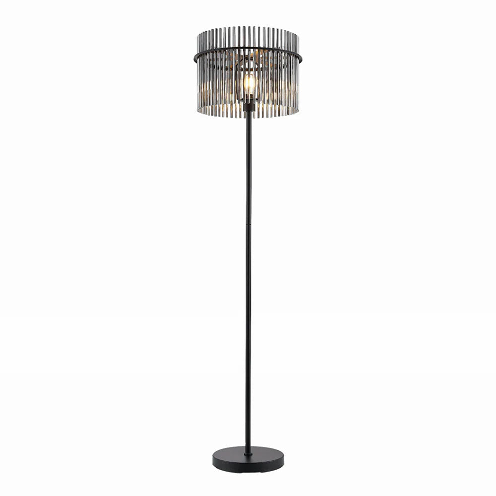 QUILO Floor Lamp Black Smoke