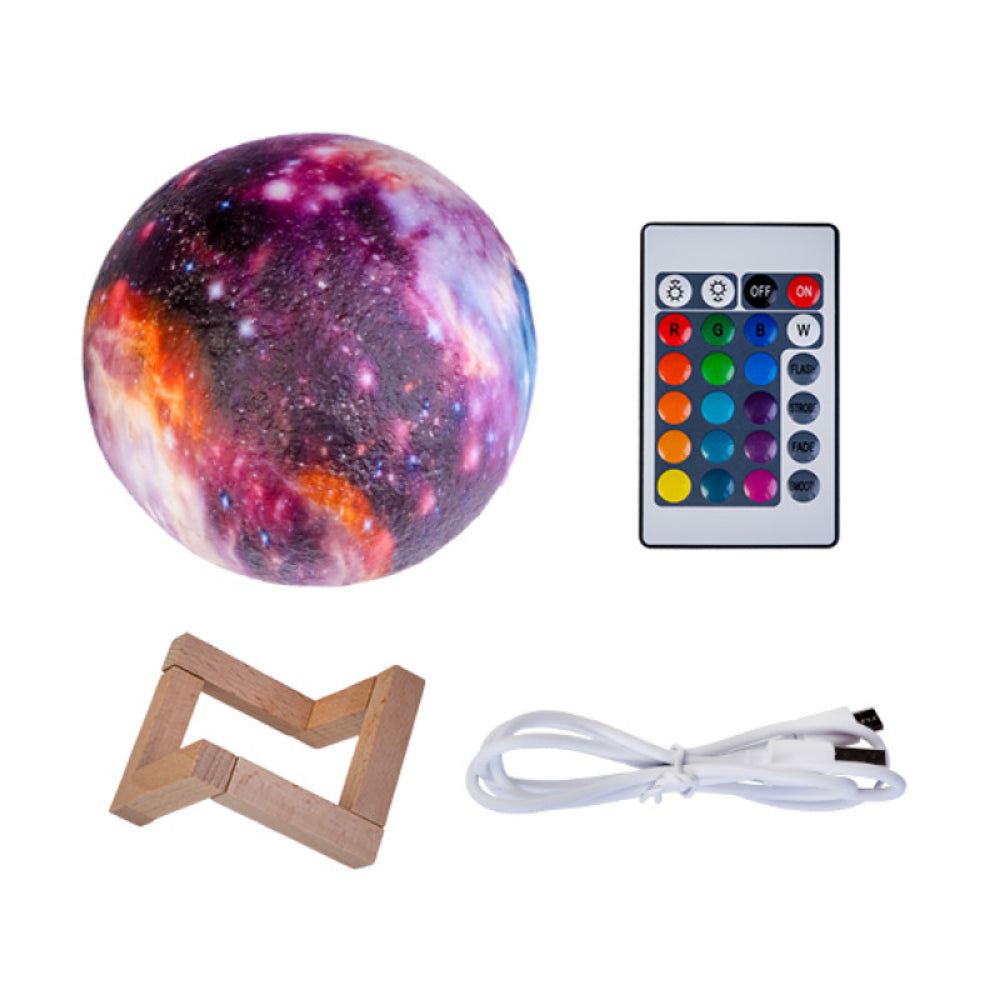 Galaxy Moon Touch Lamp