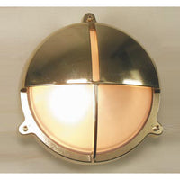 Queenscliff Solid Cast Brass Bunker Light