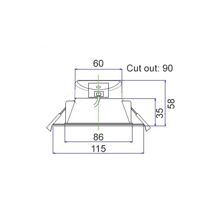 Nova LED Smart White Round Dimmable Tri-CCT+RGB Downlight