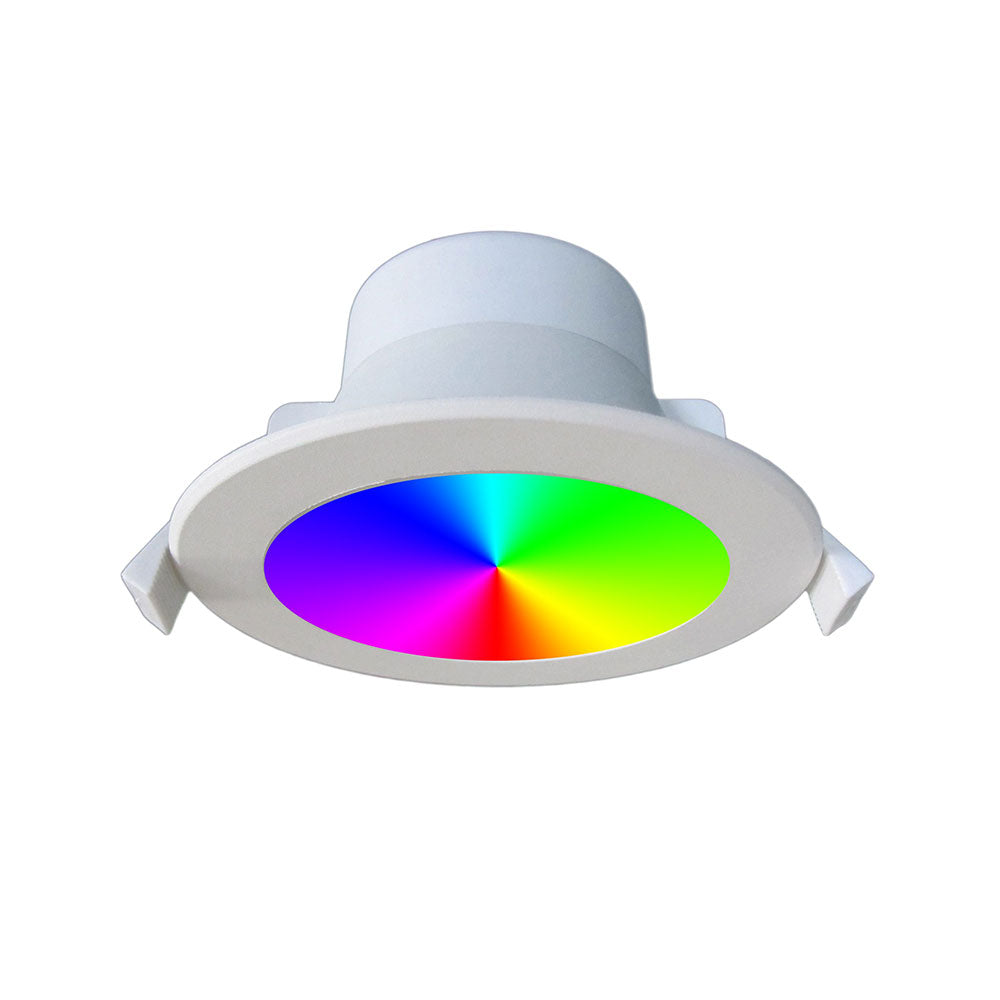 Nova LED Smart White Round Dimmable Tri-CCT+RGB Downlight