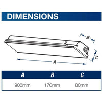 Sunset 1800w Radiant Heater with Remote