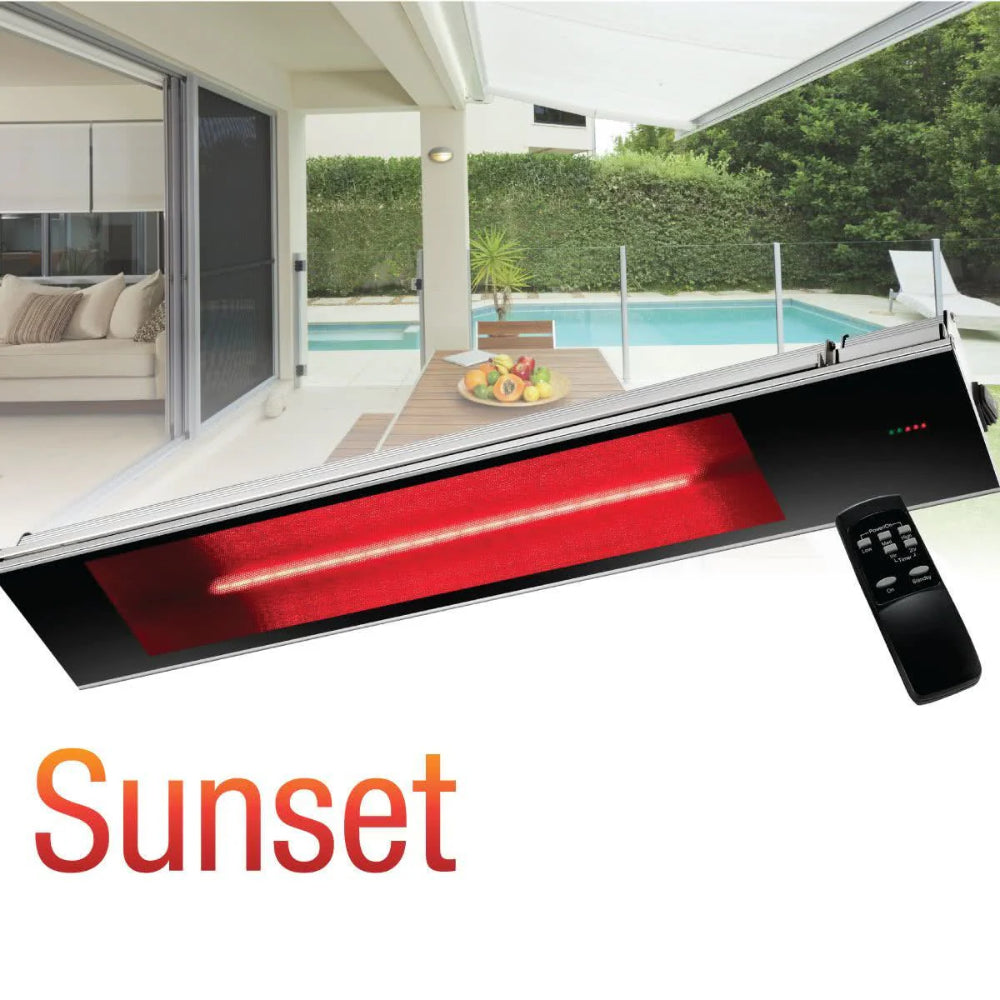 Sunset 1800w Radiant Heater with Remote