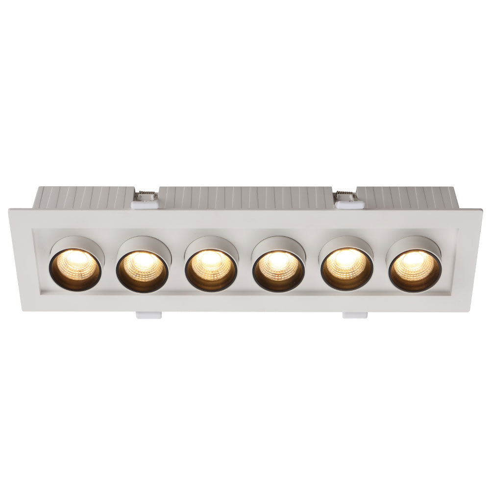 Tilda 6 Light 30W LED Dimmable Downlight White