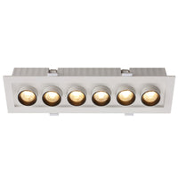 Tilda 6 Light 30W LED Dimmable Downlight White