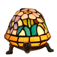 Tiffany Turtle Table Lamp Rose