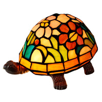 Tiffany Turtle Table Lamp Rose