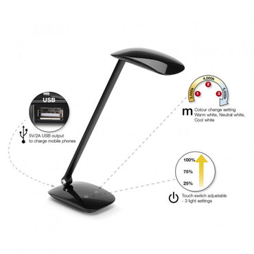 Dimmable and Colour Changeable Desk Lamp