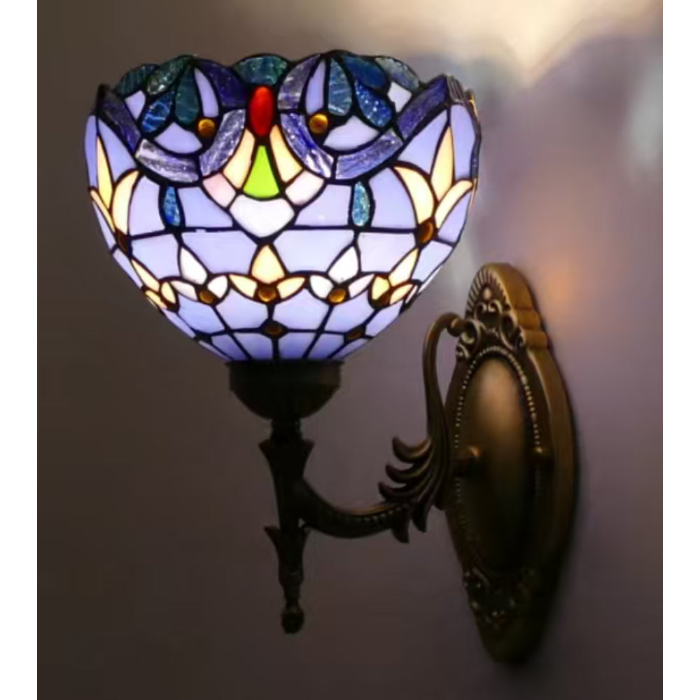 Camille Torchiere Sconce Wall Light - Violet