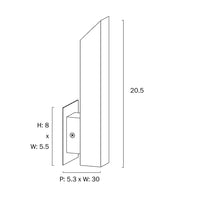 Vostel Exterior Wall Light