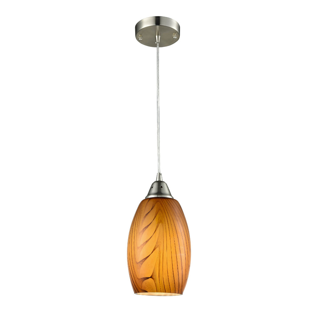 GLAZE: Ellipse Hand Blown Glass Pendant Lights