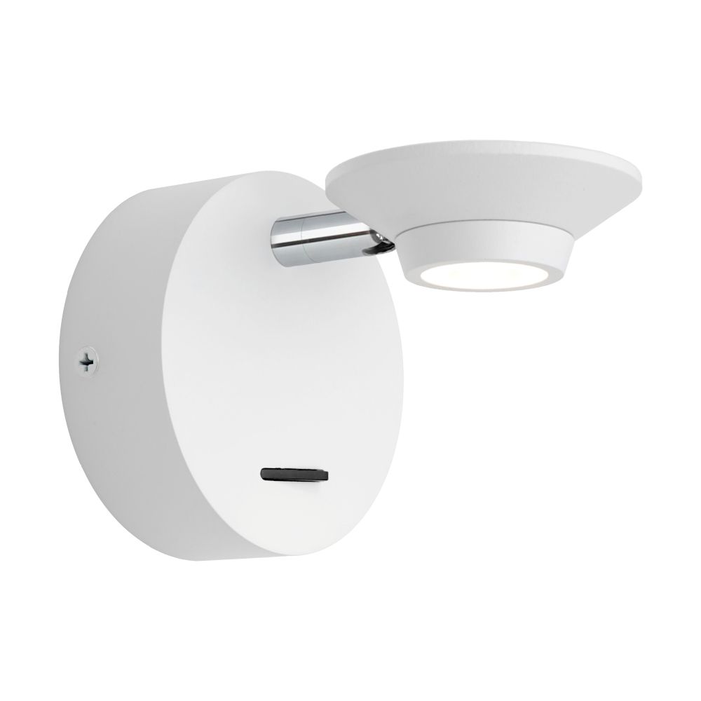 Jorn Black Wall Light White