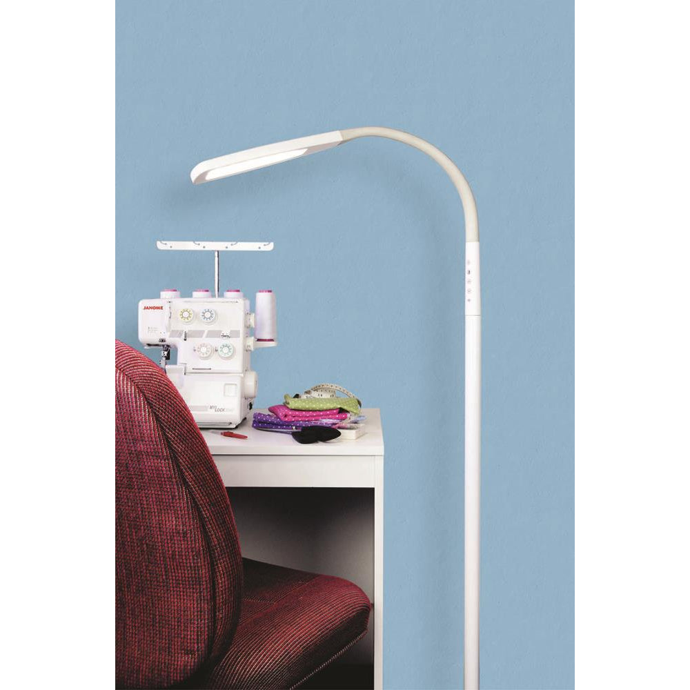 Bill LED Touch Floor Lamp White