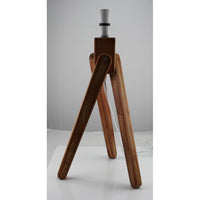 Tripod Wooden Table Lamp