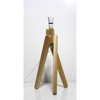 Tripod Wooden Table Lamp