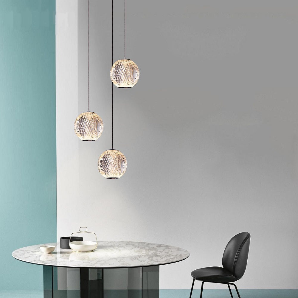 Langdon 1light Black 5000K Pendant