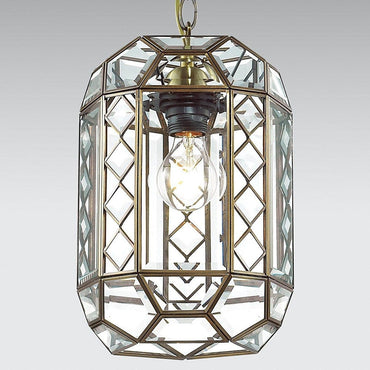 Palazzo Cut Glass & Crystal Pendant Light