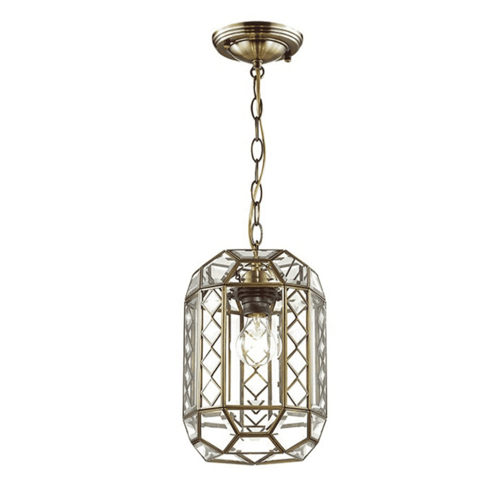 Palazzo Cut Glass & Crystal Pendant Light