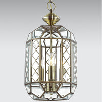 Palazzo Cut Glass & Crystal Pendant Light