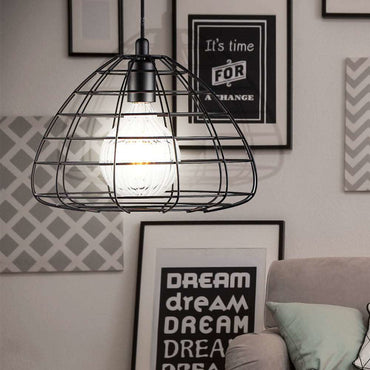 Wire Cage Pendant Lights