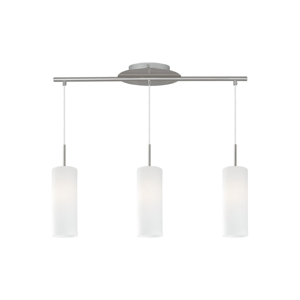 Troy 3 3 Light Pendant Satin Nickel