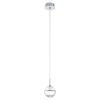 Montefio Single LED Clear glass Crystal