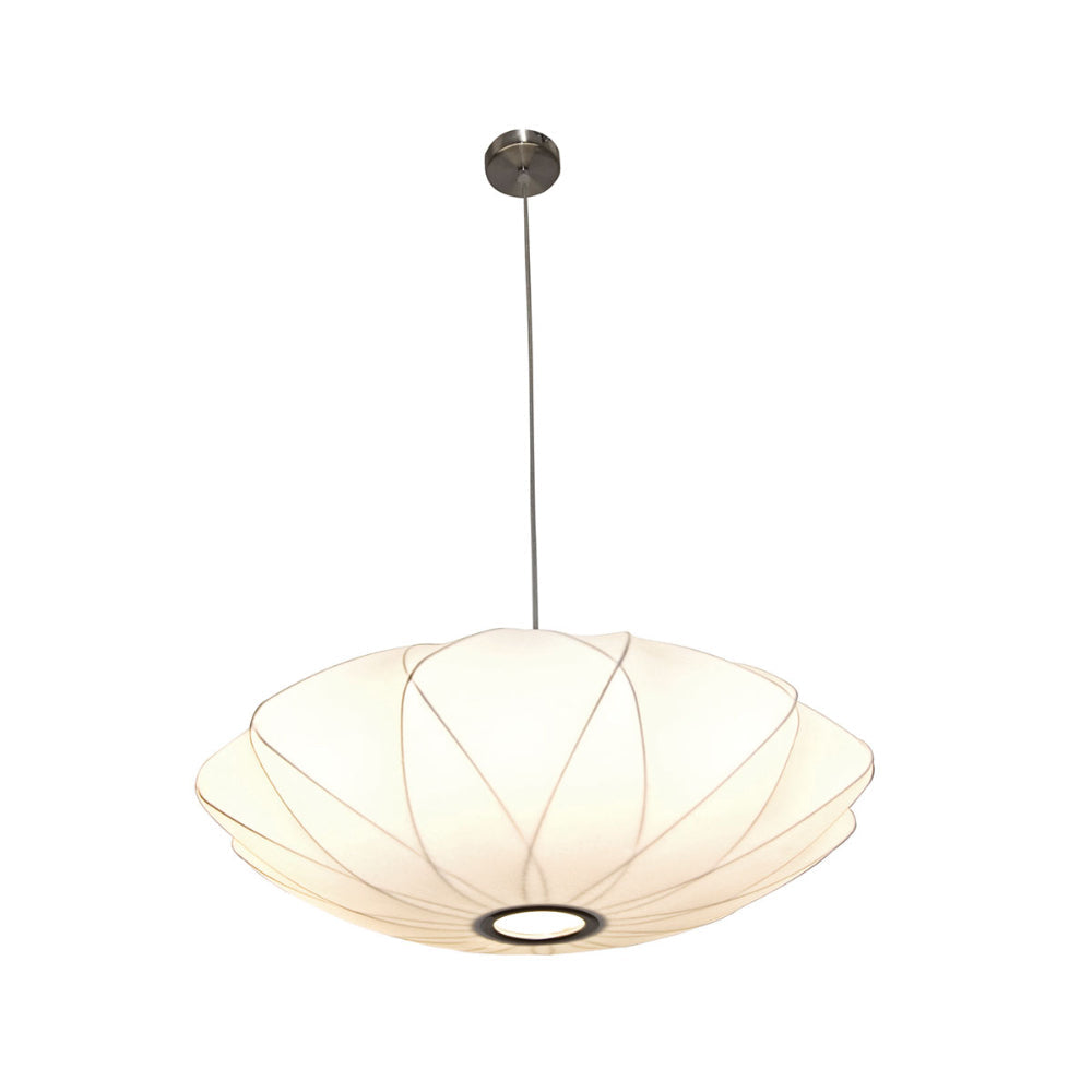 Aragon Nickel White Shade Pendant-35