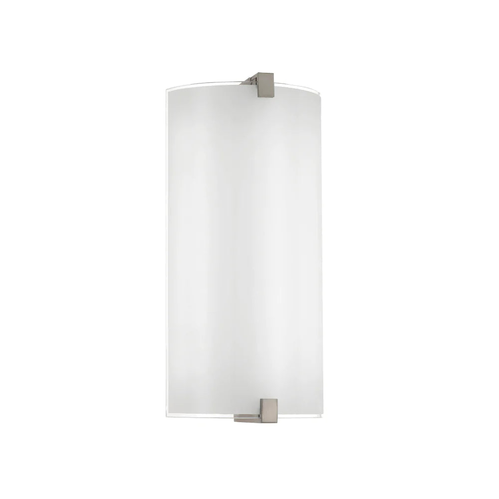 Arla LED Wall Light Nickel Frost Tri-Colour