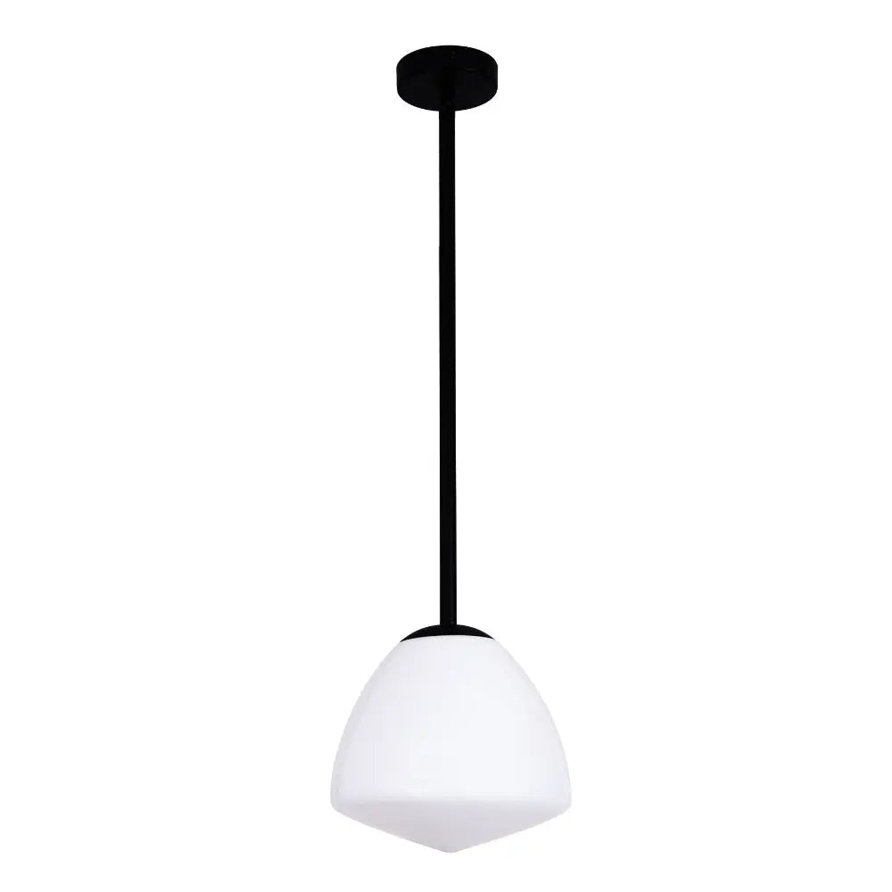 CIOTOLA: Interior Tipped Dome Frosted Glass Pendant Lights