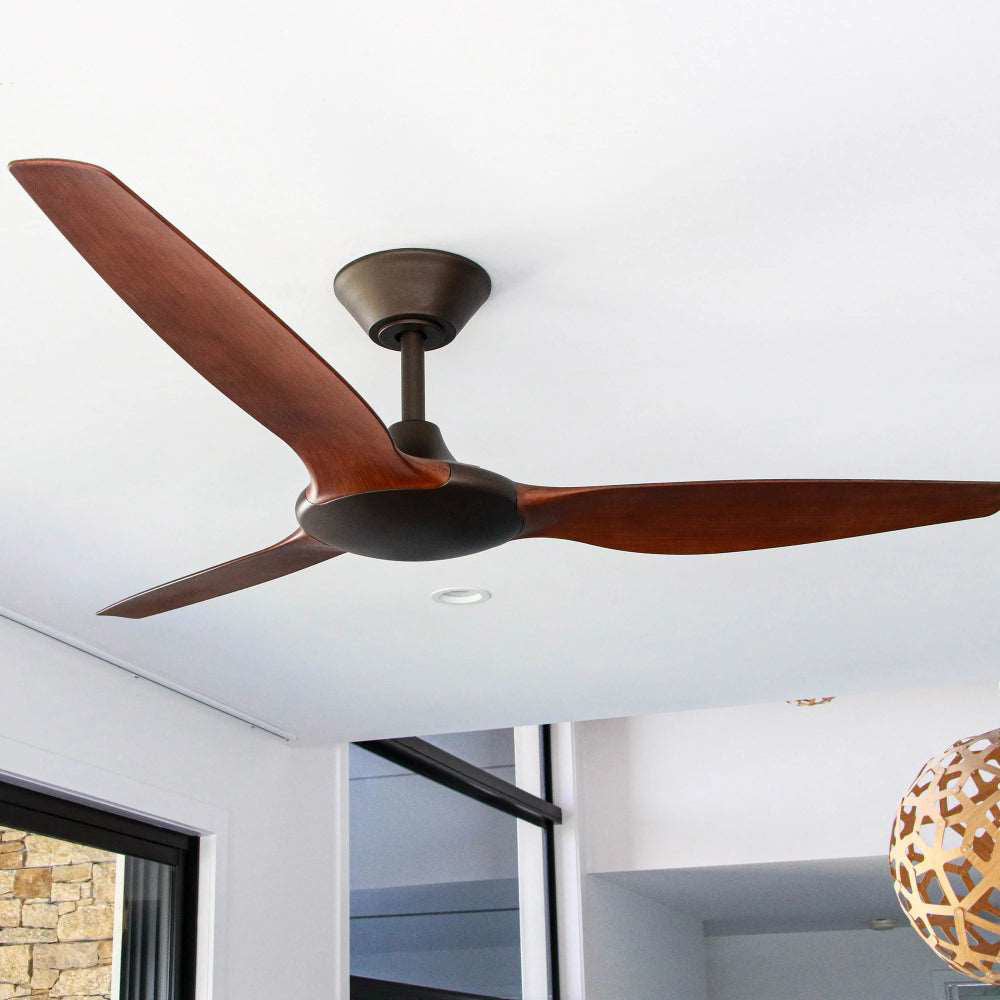 Bronze & Koa DC Ceiling Fan