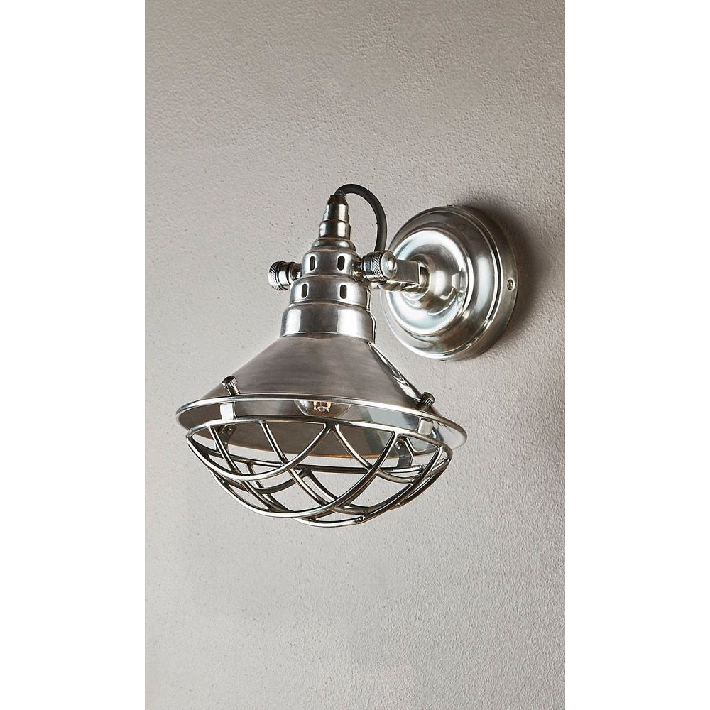 Twain Wall Light Silver