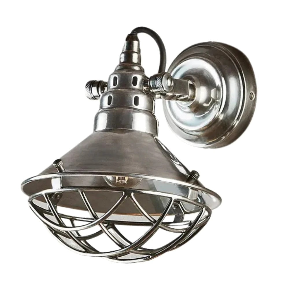 Twain Wall Light Silver