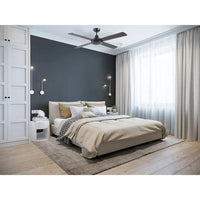 Four Seasons Link  48" AC Ceiling Fan Matt Black