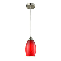 GLAZE: Ellipse Hand Blown Glass Pendant Lights